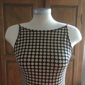 ELLE Summer Polka Dot MIDI Dress